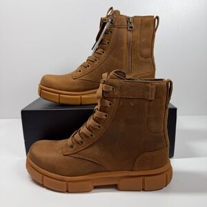 NIB • Sorel Women's Explorer Strt Lace Velvet Tan Boots Size:9